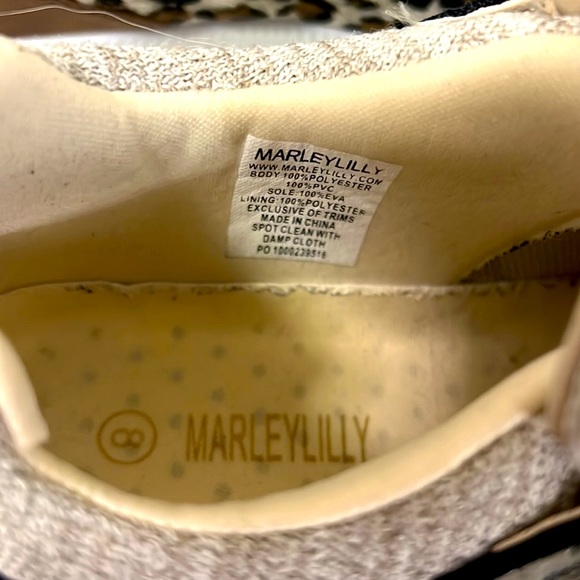 MarleyLilly Embroidered Tennis Shoes - Women | Color Leopard | Size: 8 - Picture 4 of 5